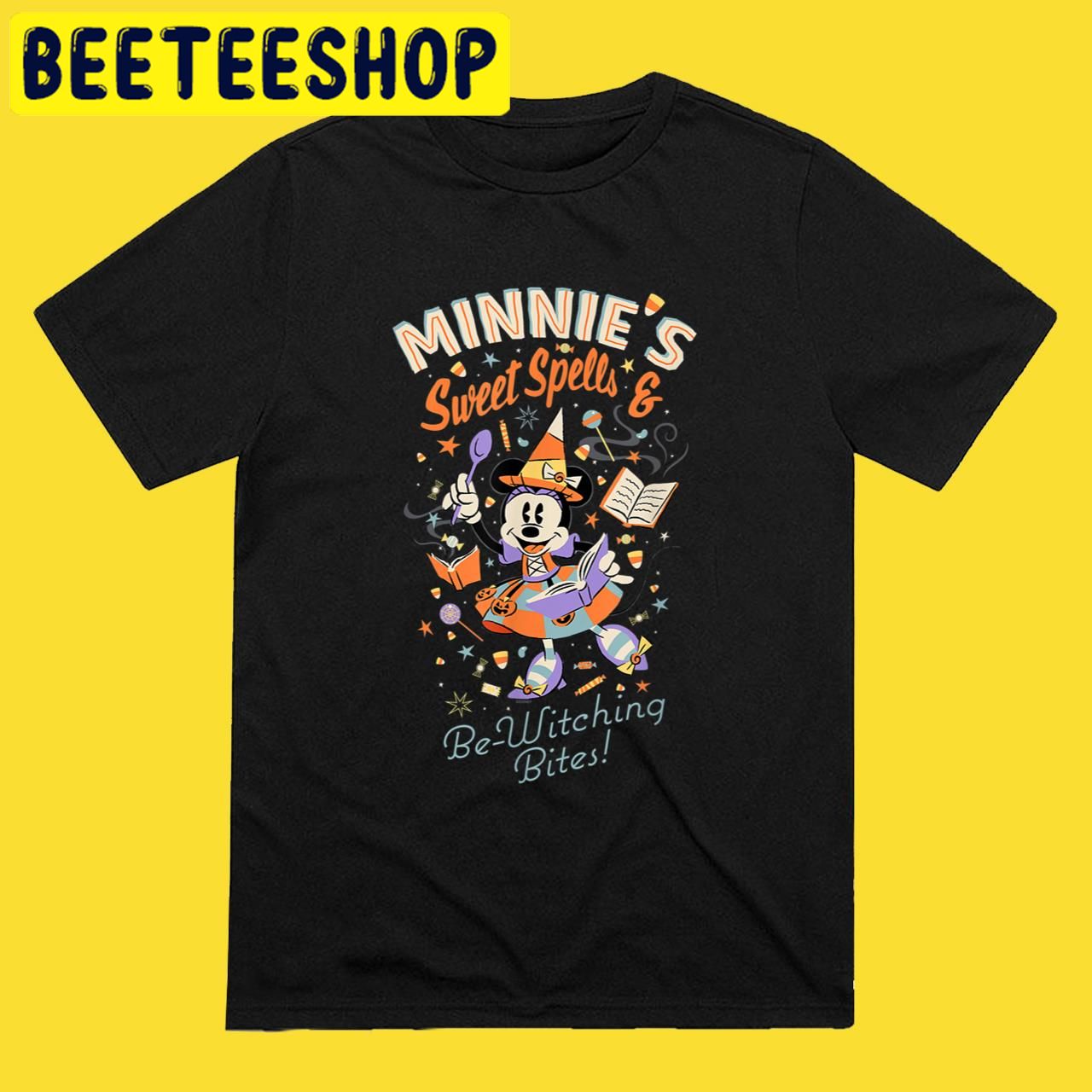 Disney Disney Minnie’s Sweet Spells In 2022 Halloween Trending Unisex T-Shirt