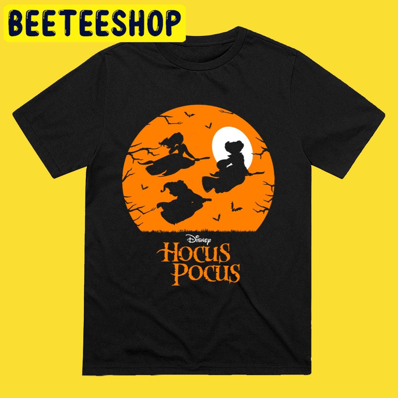 Disney Hocus Pocus Sanderson Sisters Night Flight Halloween Trending Unisex T-Shirt