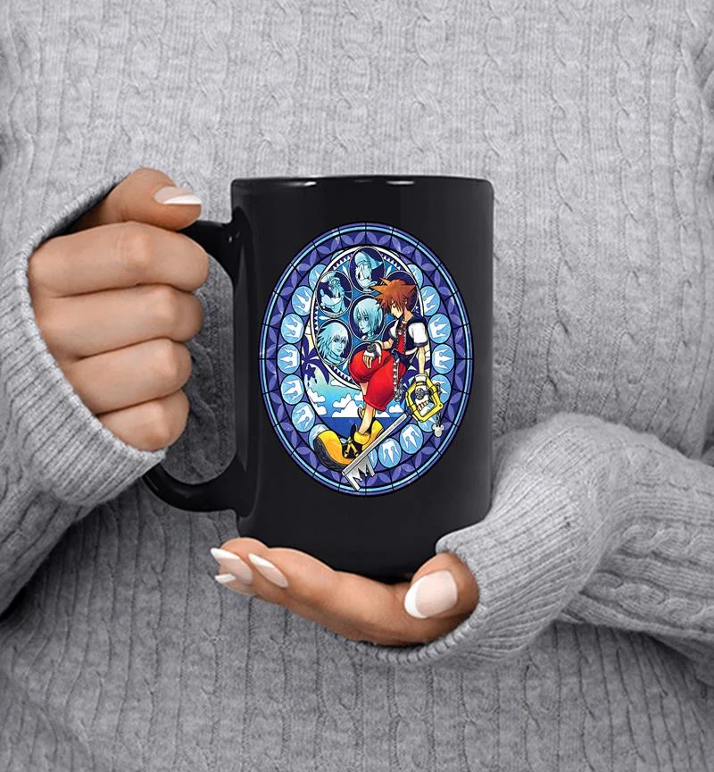 Disney Kingdom Hearts Sora Keyblade Mosaic Mug