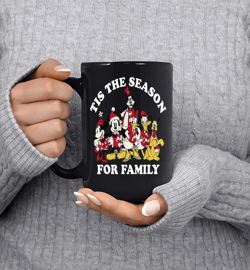 Disney Mickey And Friends Christmas Season For Family Mug