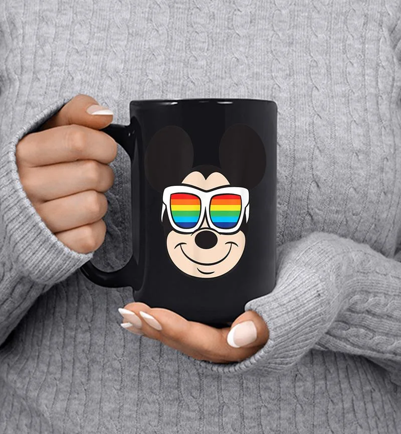 Disney Mickey Mouse Rainbow Sunglasses Mug