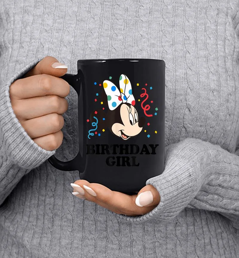 Disney Minnie Mouse Birthday Girl Mug