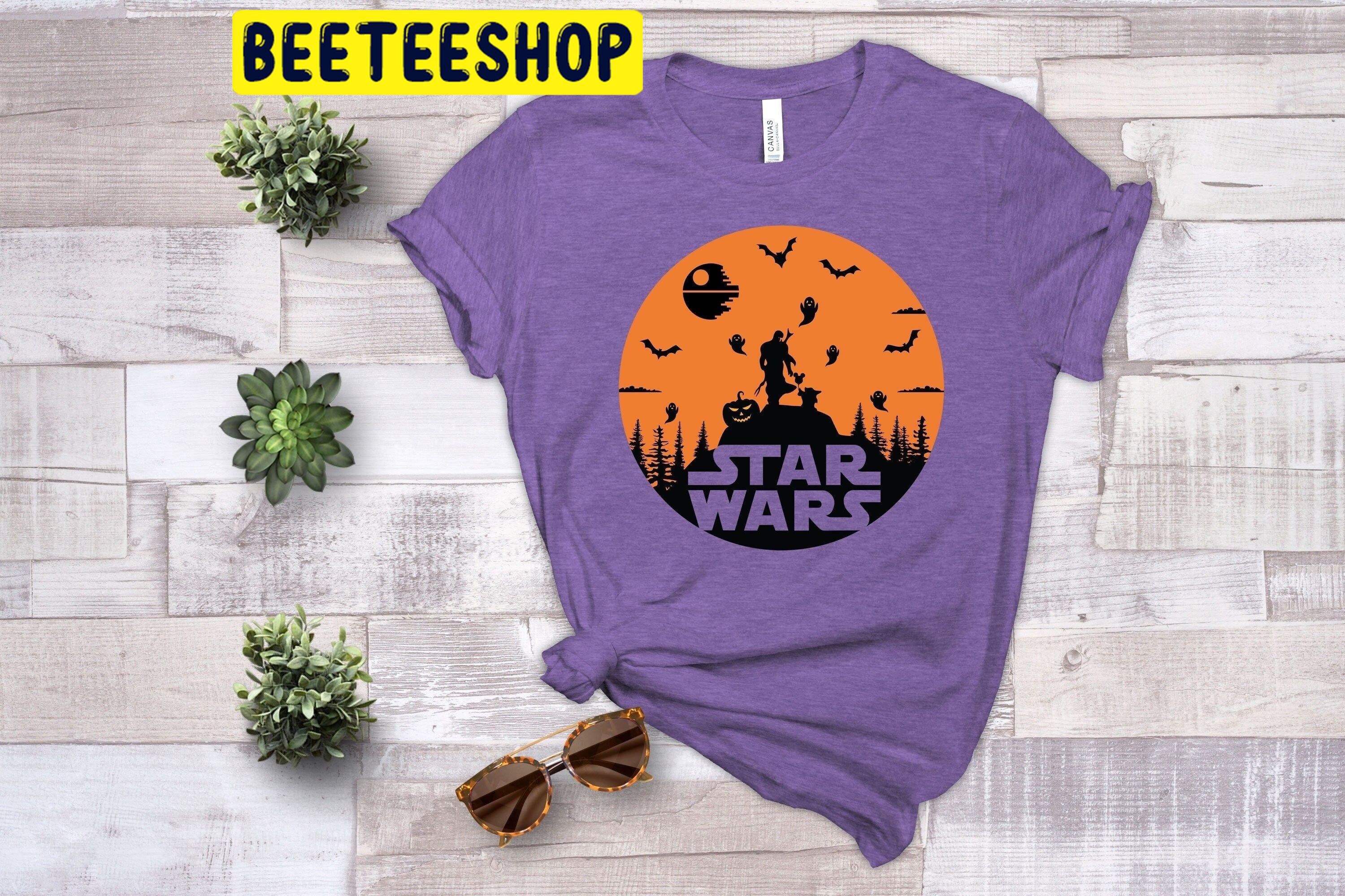 Disney Star Wars Halloween Boo Trending Unisex Shirt