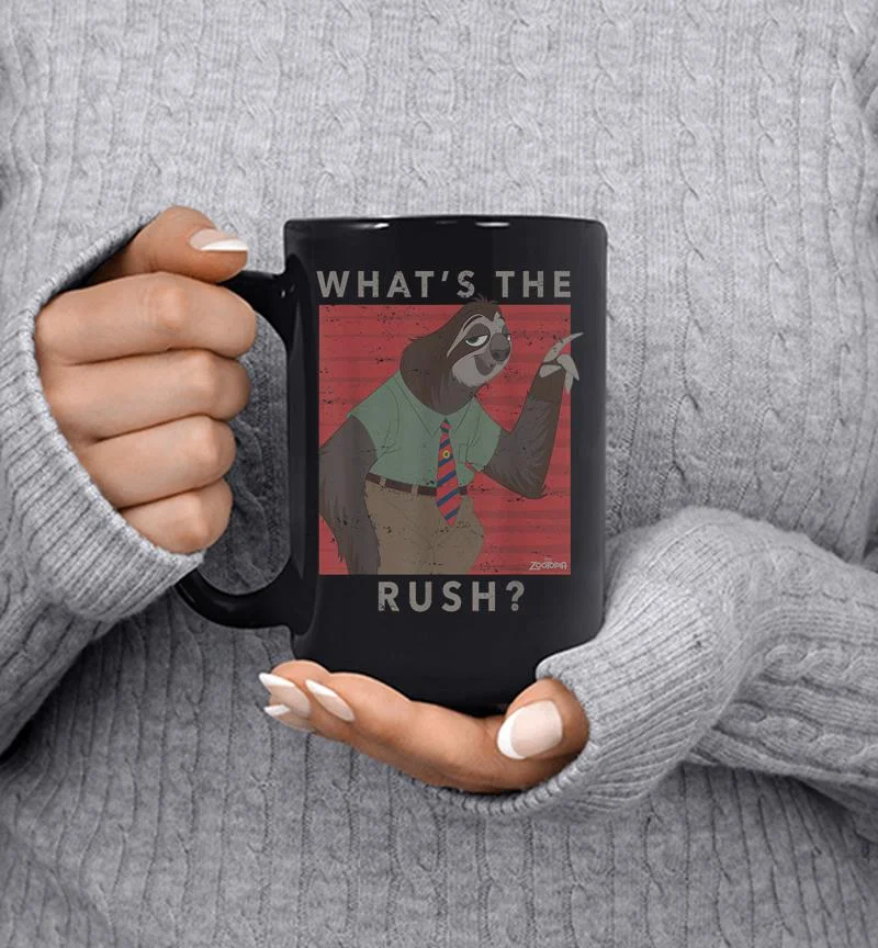 Disney Zootopia Flash Whats The Rush Mug