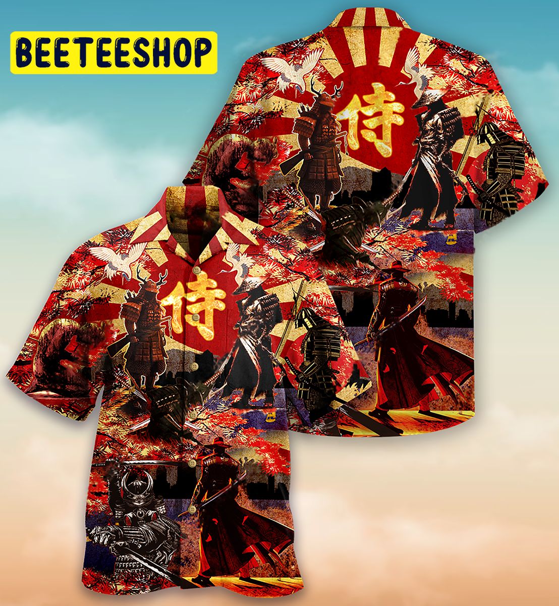 Don’t Fear Of Death Fear The Unlived Life Samurai Trending Hawaiian Shirt