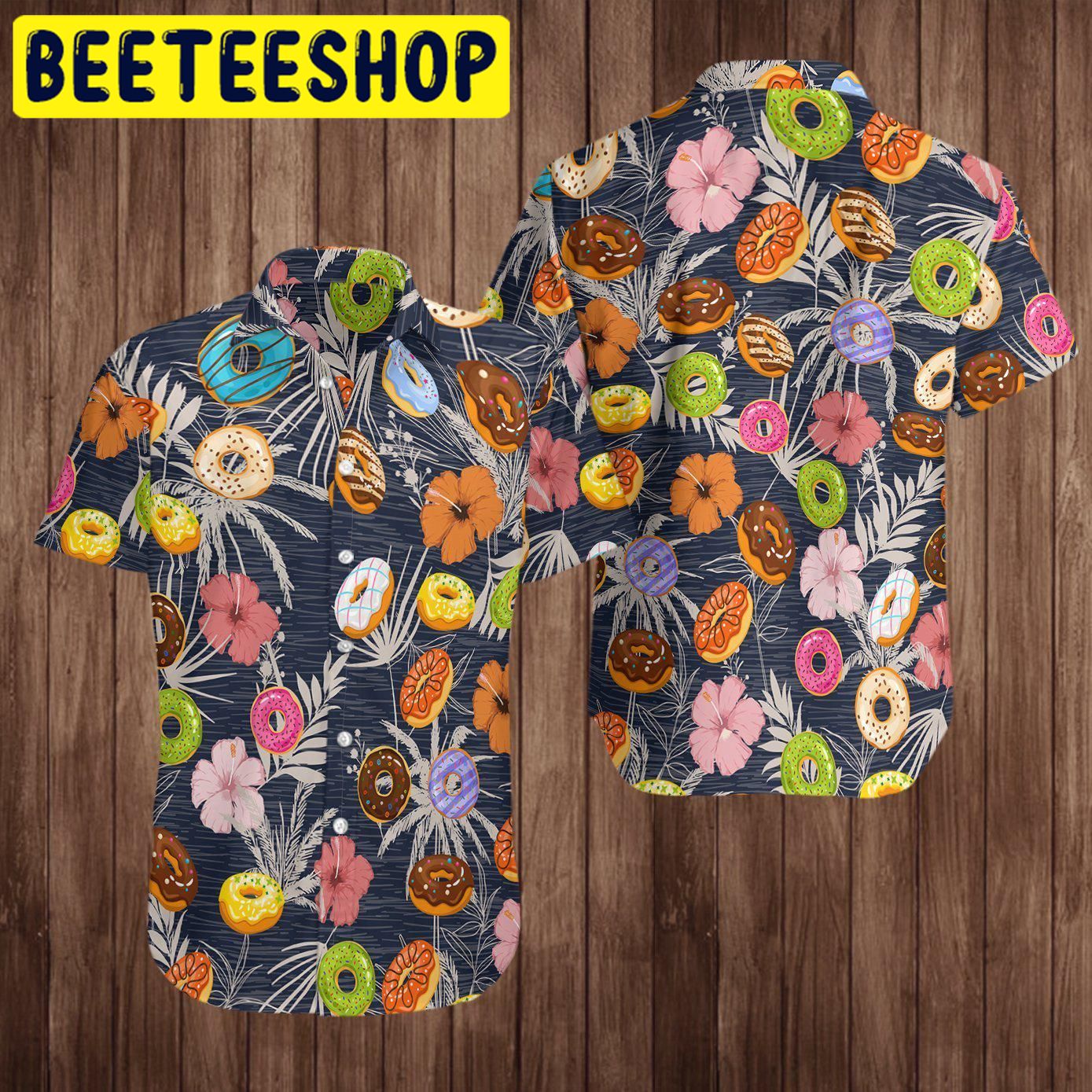 Donuts Hawaiian Shirt