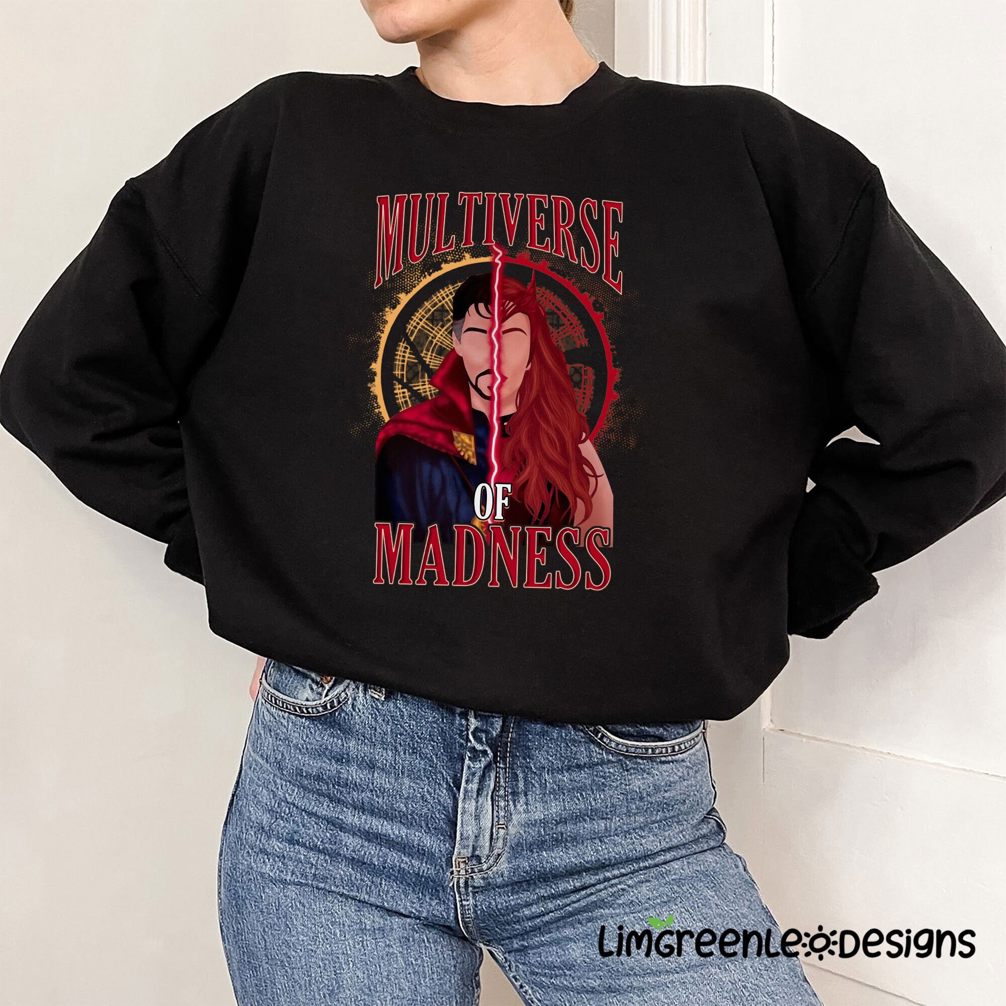 Dr Strange X Scarlet Witch In The Multiverse Of Madness Trending Unisex Shirt