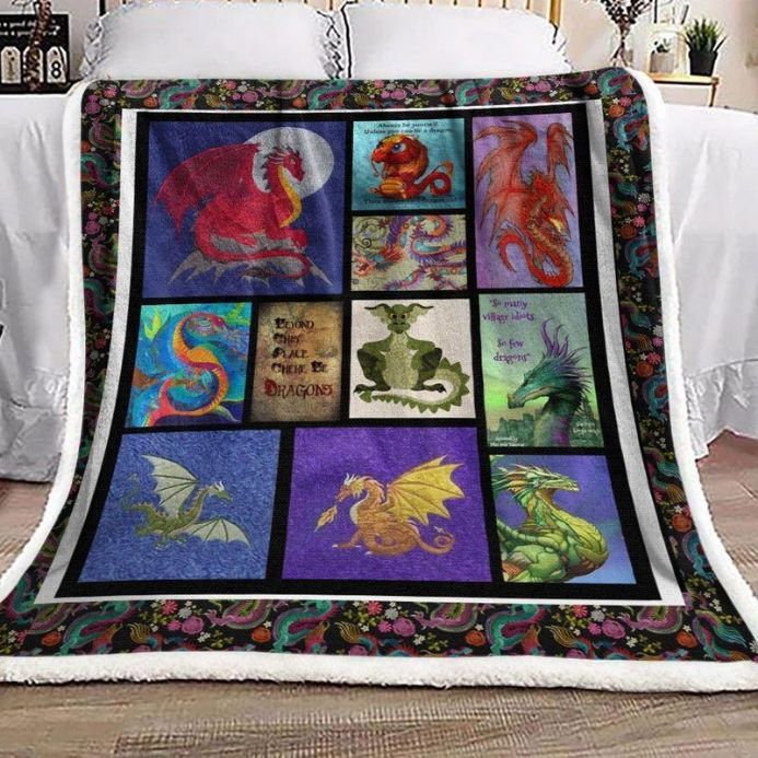 Dragon Comfy Sofa Throw Blanket