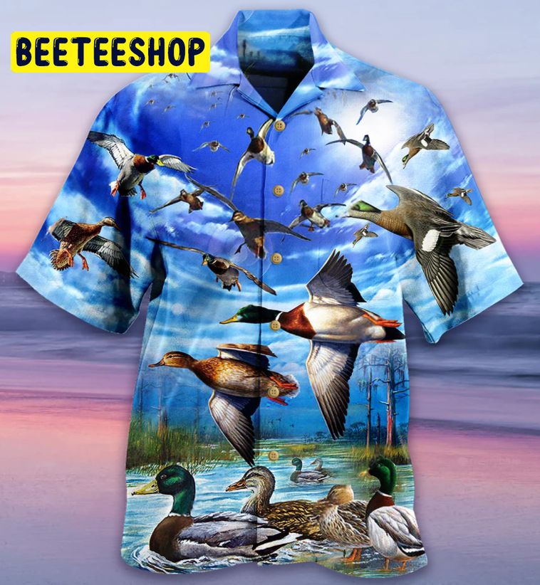 Ducks Keep Your Freedom Wild Trending Hawaiian Shirt