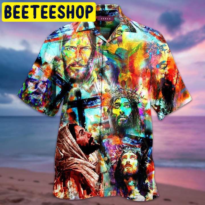 Easter Christians Colorful Art Hawaiian Shirt