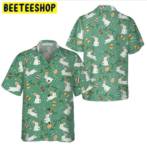 Easter Egg And Bunny Trending Hawaiian Shirt