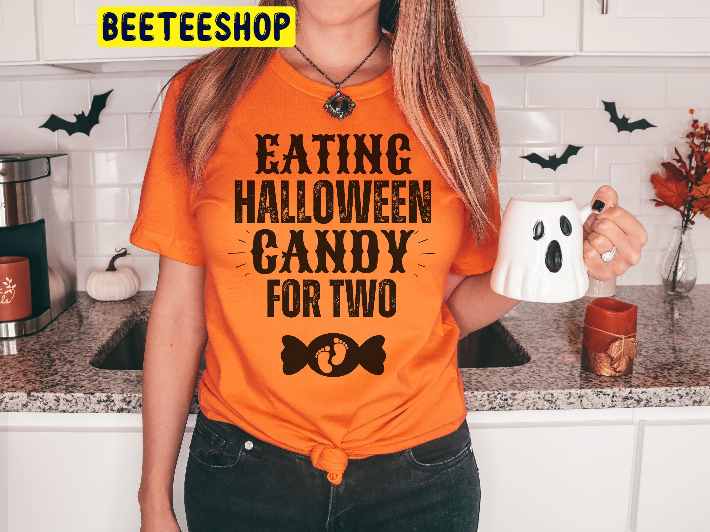 Eating Halloween Candy For Two Trending Unisex Shirt