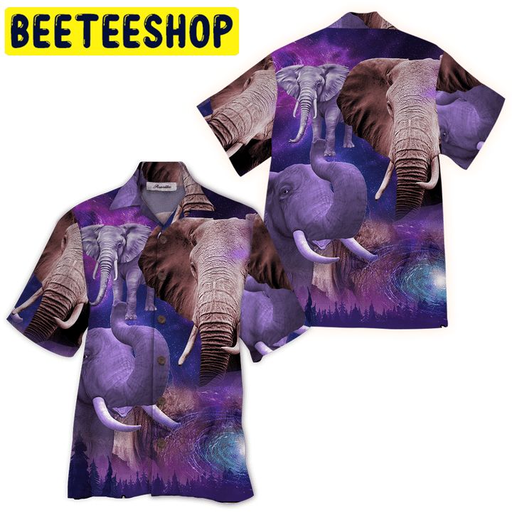 Elephant Hawaiian Shirt 2359