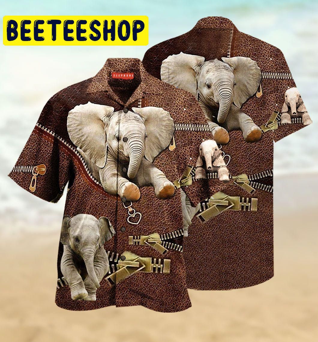 Elephant Hawaiian Shirt