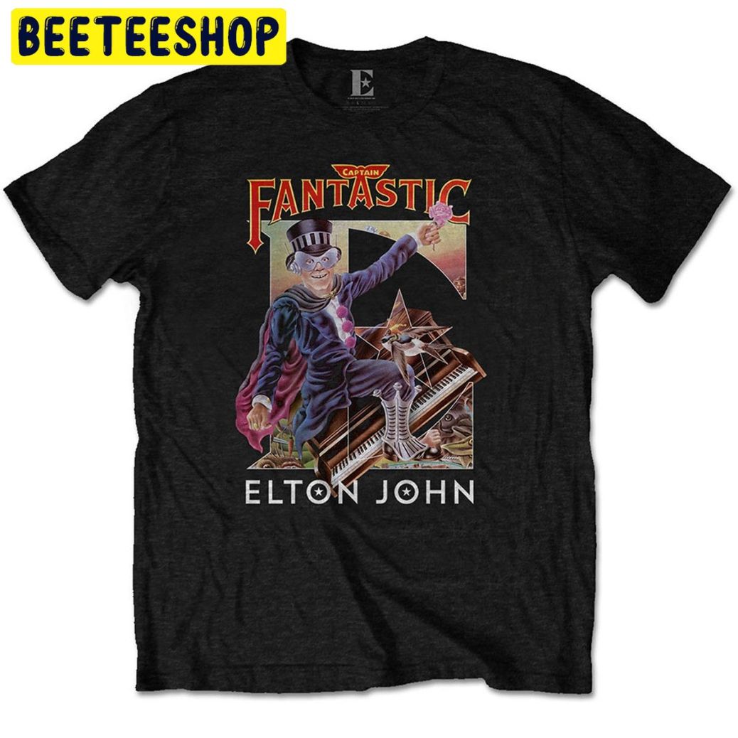 Elton John Captain Fantastic Brown Dirt Cowboy Trending Unisex Shirt