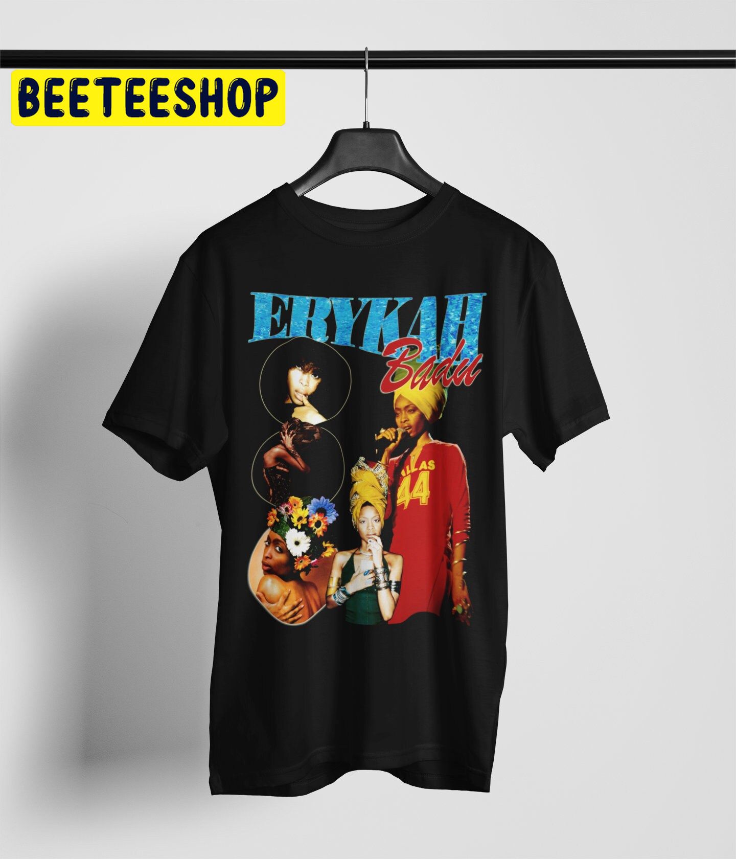 Erykah Badu Singer R&b Soul Hip-Hop Vintage Trending Unisex T-Shirt