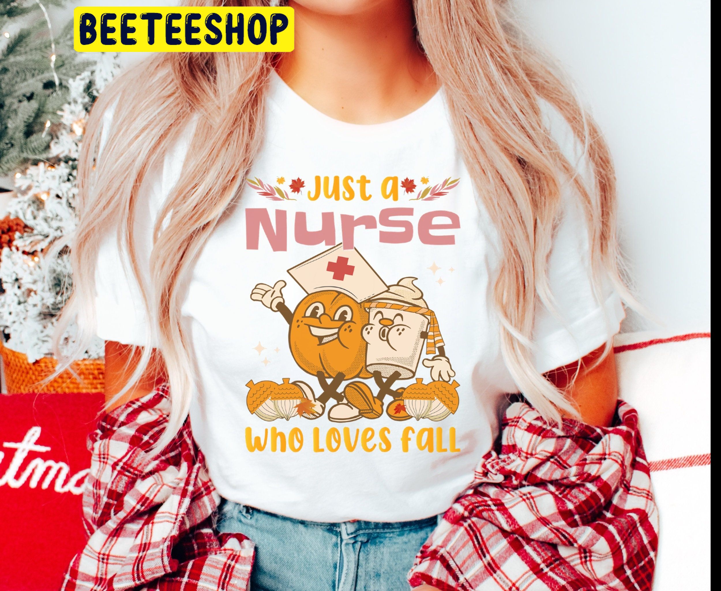 Fall Nurse Halloween Trending Unisex Shirt