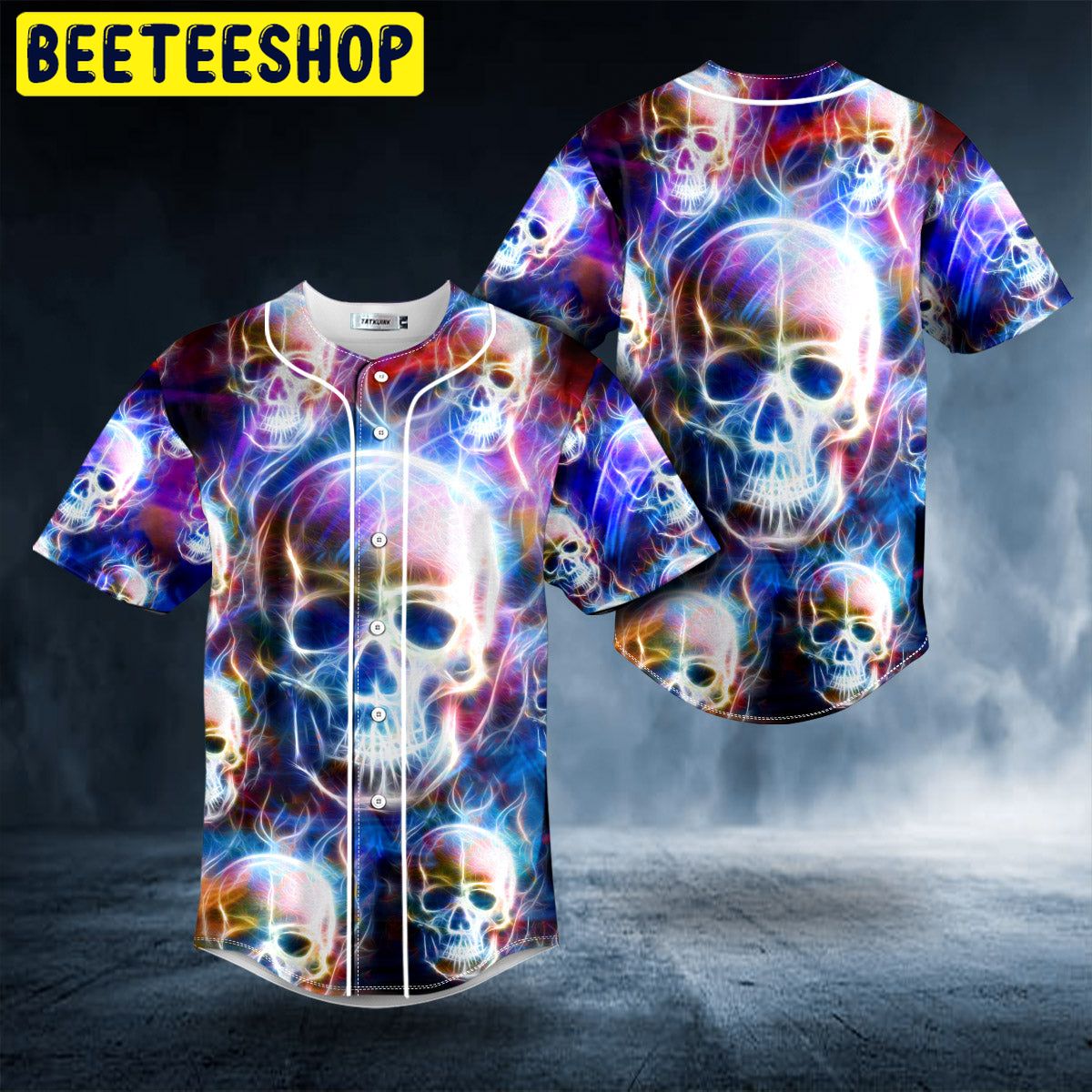 Fantasy Island Skull Trending Baseball Jersey