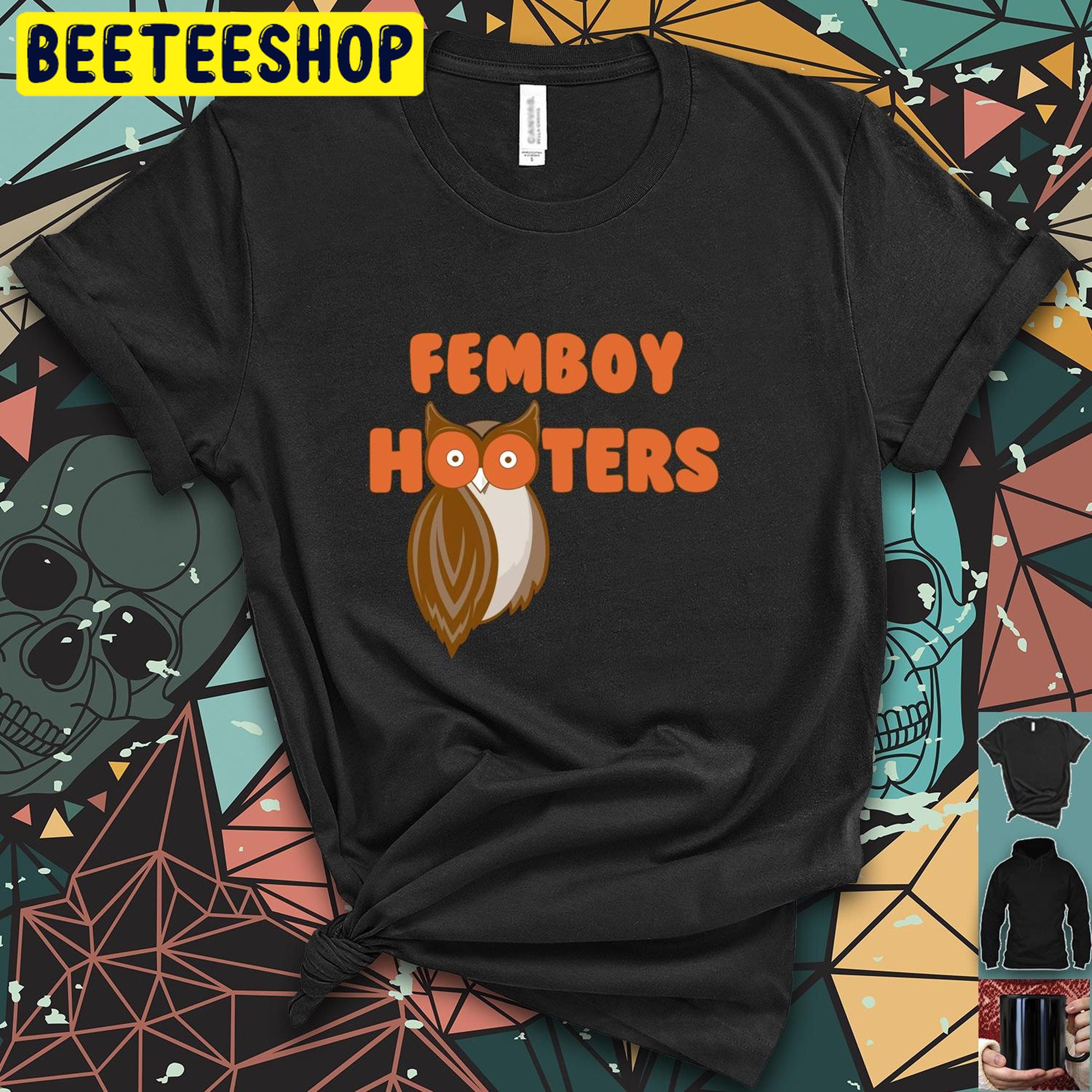 Femboy Hooters Original Owl Trending Unisex Shirt