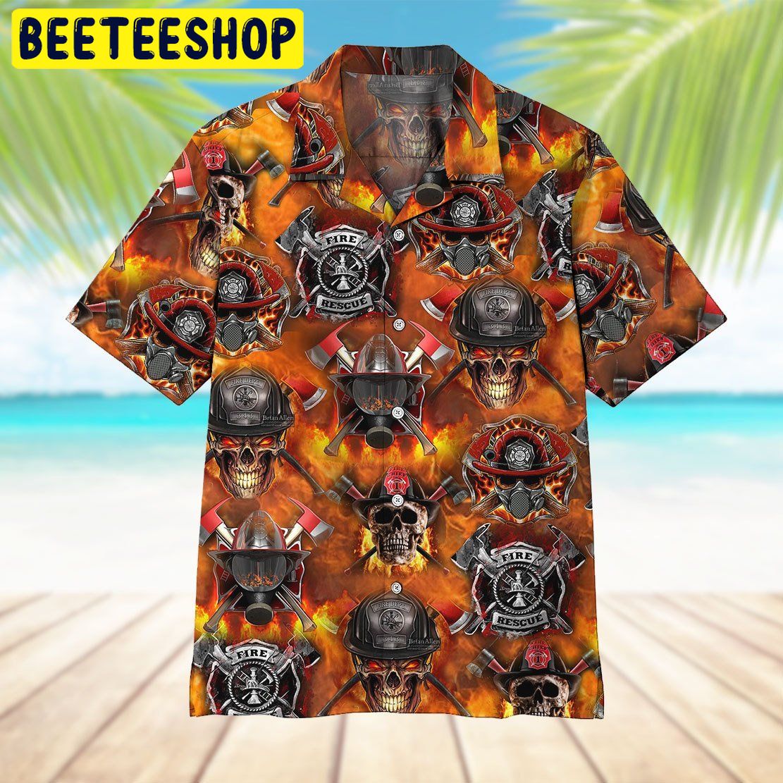 Firefighter Trending Hawaiian Shirt