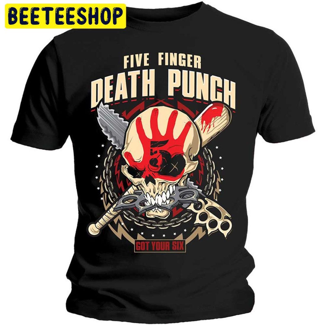 Five Finger Death Punch Got Your Six 2 Trending Unisex Shirt