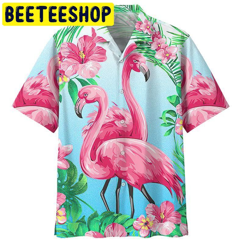 Flamingo Hawaiian Shirt Hawaiian Shirten Hawaiian 1259