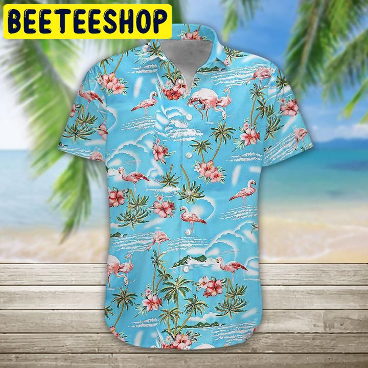 Flamingo Hawaiian Shirt Hawaiian Shirten Hawaiian 4359 - Beeteeshop
