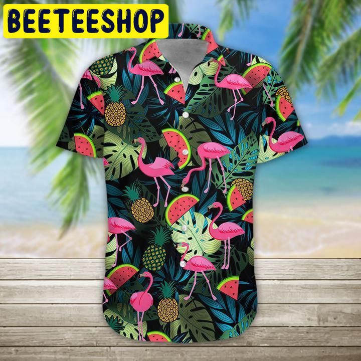 Flamingo Hawaiian Shirt Hawaiian Shirten Hawaiian 5359