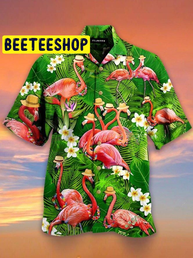 Flamingo Hawaiian Shirt Hawaiian Shirten Hawaiian 8359