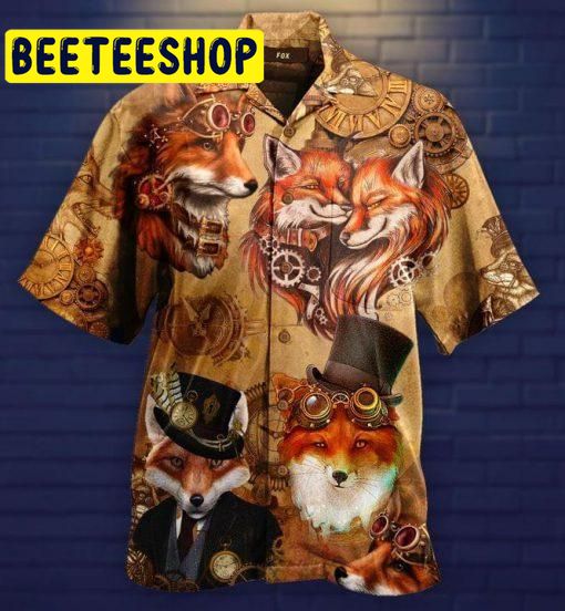 Fox Hunting Hawaiian Shirt