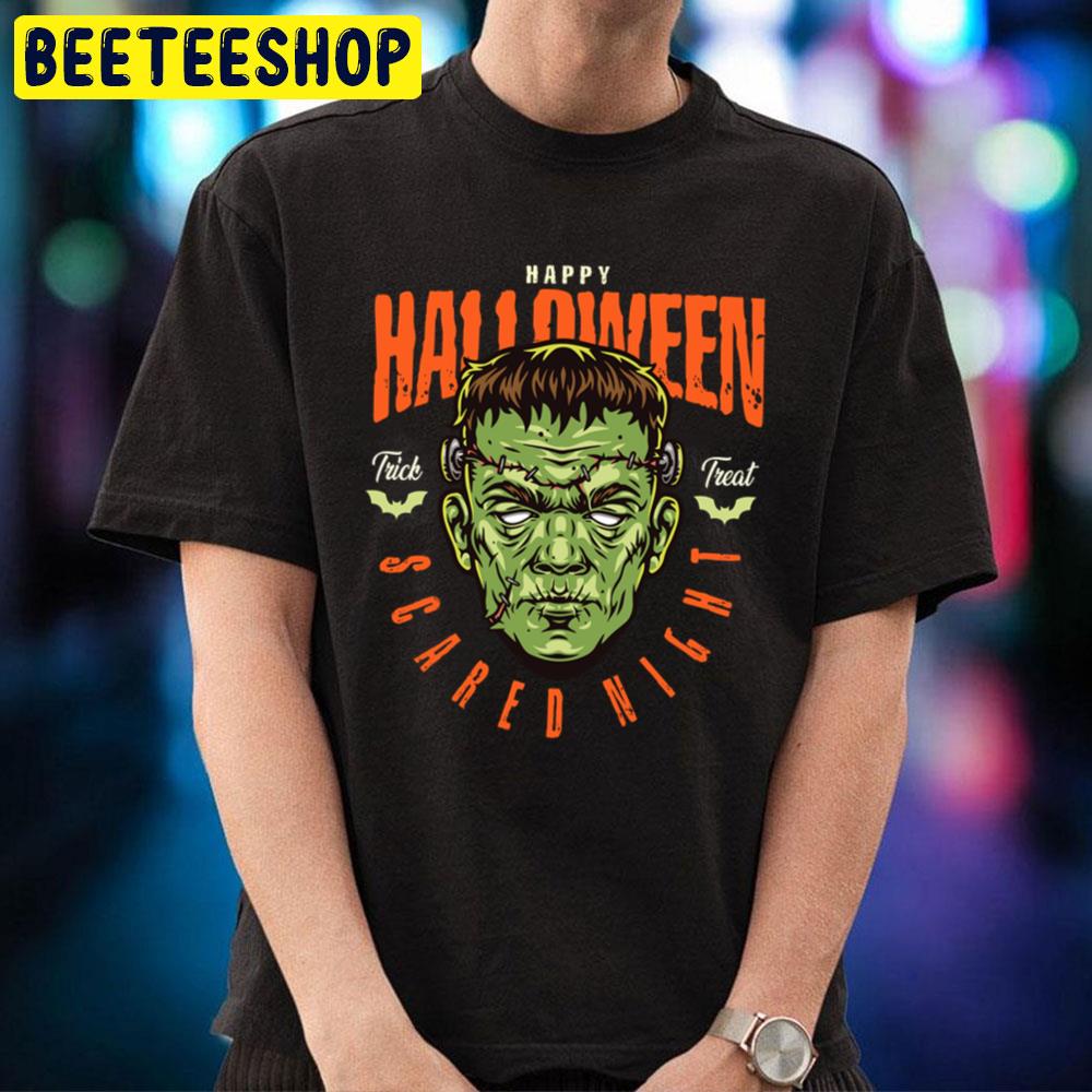 Frankenstein Happy Halloween Trick Or Treat Trending Unisex T-Shirt