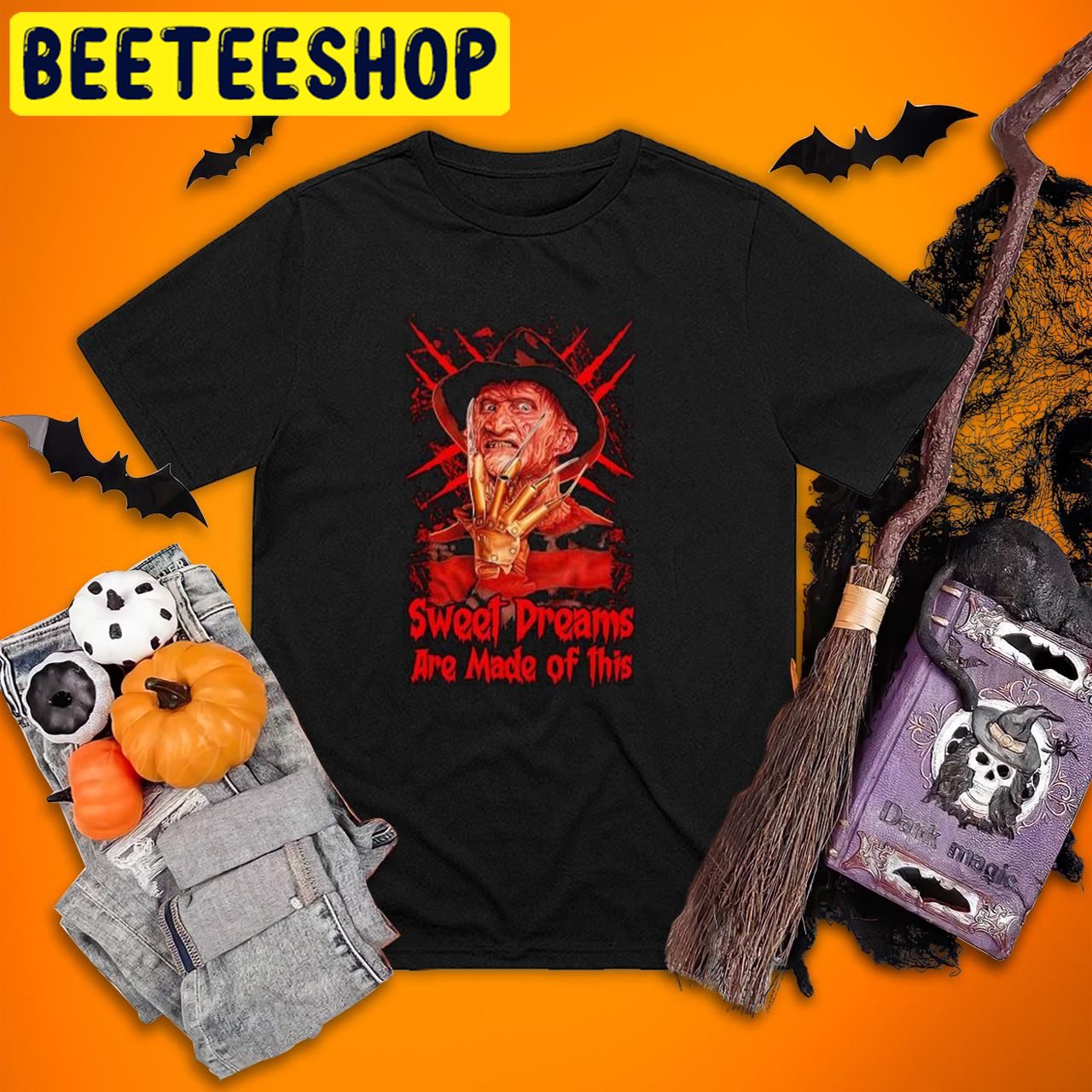 Freddy KruegerSweet Dreams Are Made Of This Halloween Trending Unisex T-Shirt