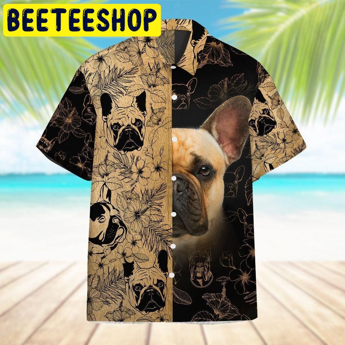 French Bulldog Hawaiian Shirt