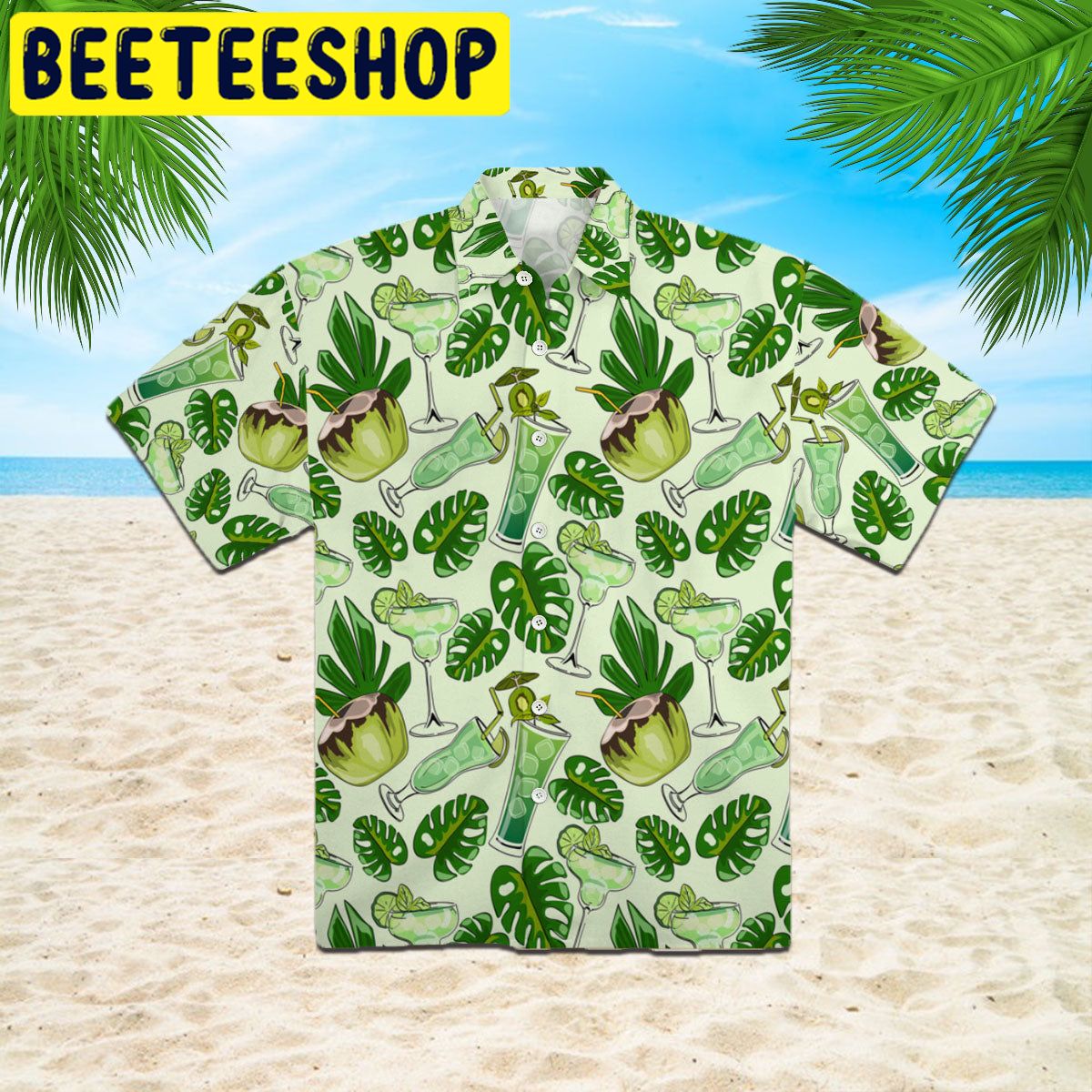 Fresh Cocktails Tropical Hawaiian Shirt - Beeteeshop