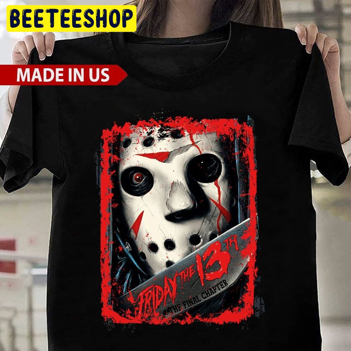 Friday The 13th Jason Voorhees Mask Horror Halloween Trending Unisex Shirt