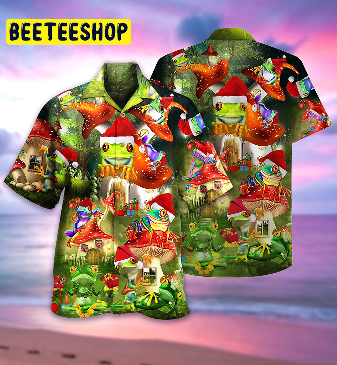 Frog Christmas Trending Hawaiian Shirt