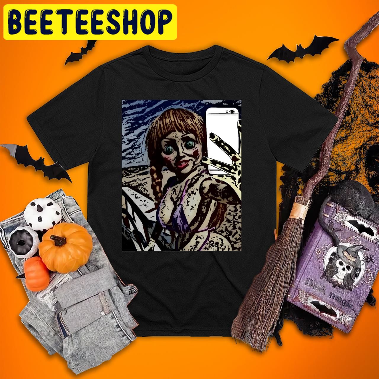 Funny Annabelle Horror Halloween Trending Unisex T-Shirt