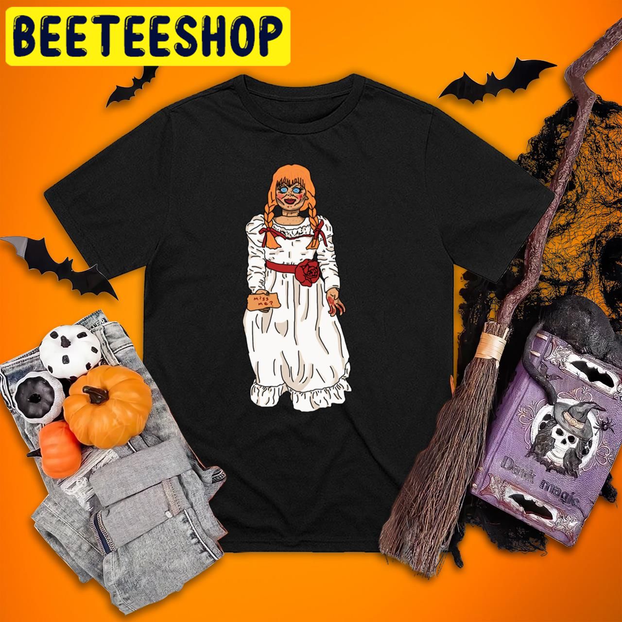 Funny Annabelle Horror Movie Halloween Trending Unisex T-Shirt - Beeteeshop