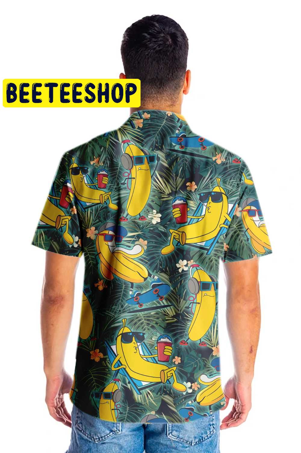 Funny Chill Tropical Banana Hawaiian Shirt - Beeteeshop