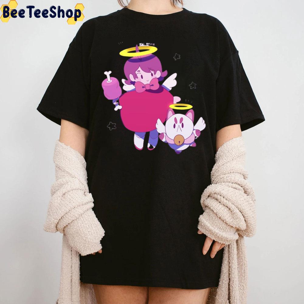 Funny Cute Bee And Puppycat Trending Unisex T-Shirt