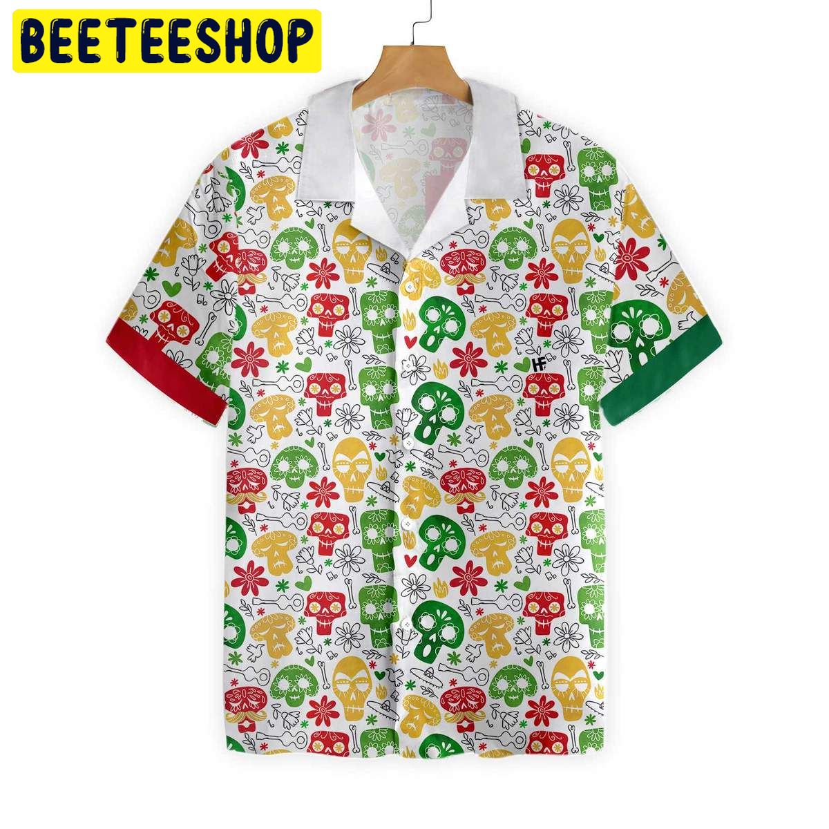 Funny Mexican Skull Trending Hawaiian Shirt