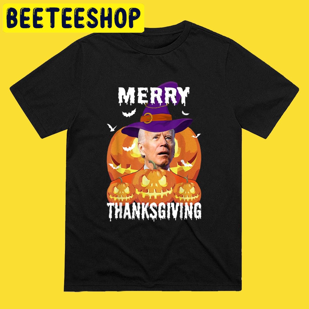 Funny Thanksgiving Funny Joe Biden Confused In 2022 Halloween Trending Unisex T-Shirt