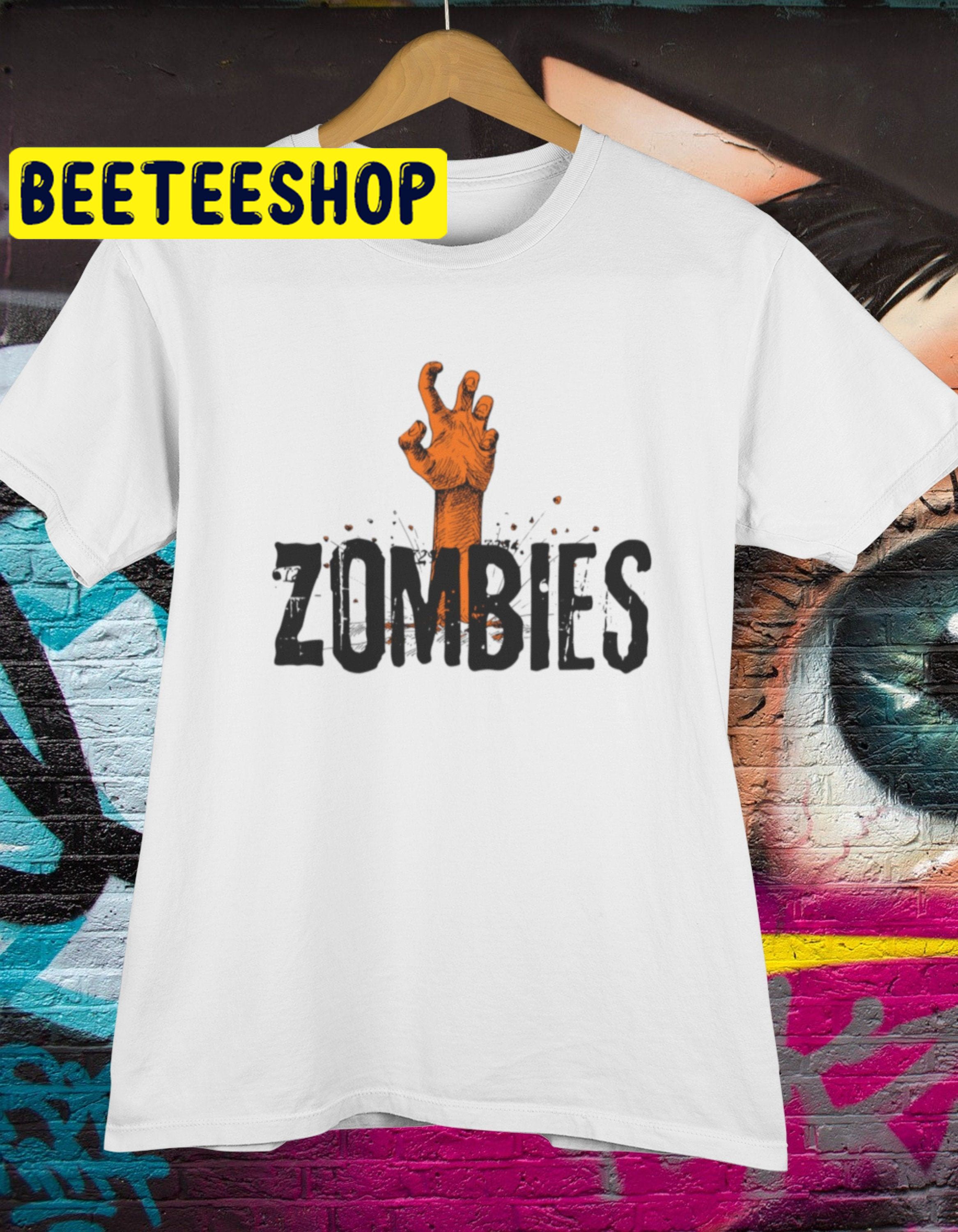 Funny Zombie Hand HalloweenTrending Unisex Shirt