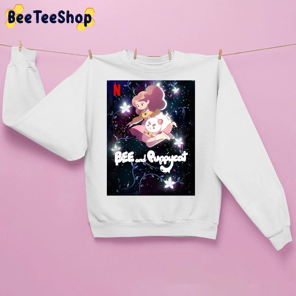 Galaxy Bee And Puppycat Trending Unisex Sweatshirt