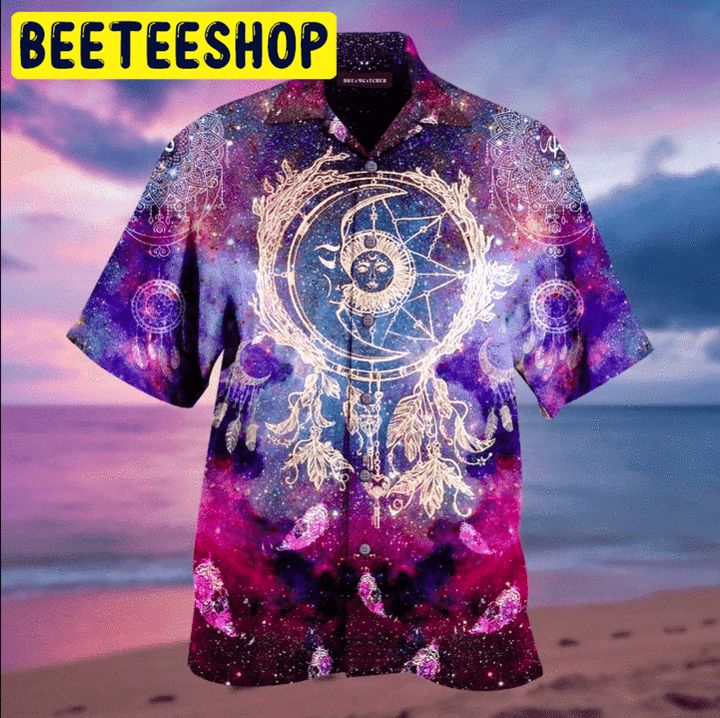 Galaxy Dreamcatcher Sun Hawaiian Shirt