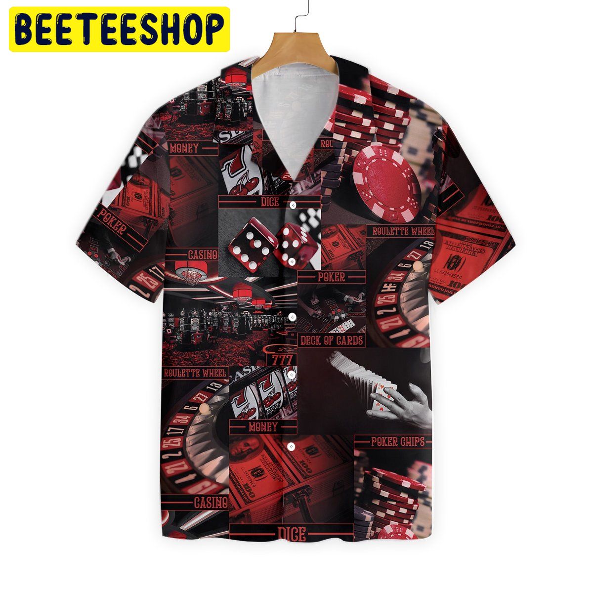 Gambling Pattern Trending Hawaiian Shirt