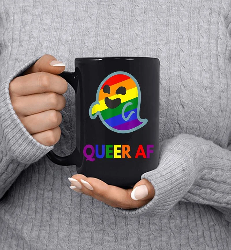 Gaysper Queer Af Lgbt Lesbian Gay Bisexual Pride Mug