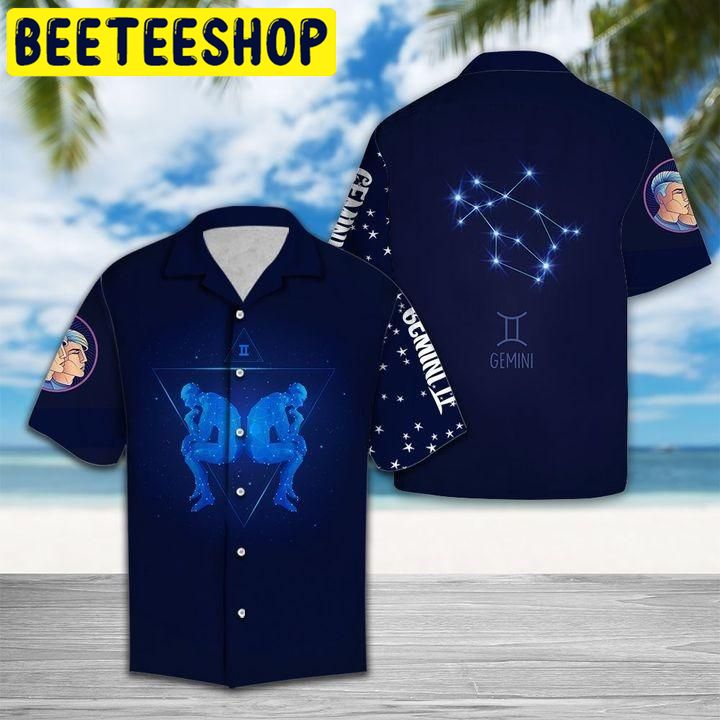 Gemini Horoscope Hawaiian Shirt