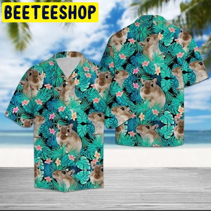 Gerbils Tropical Hawaiian Shirt