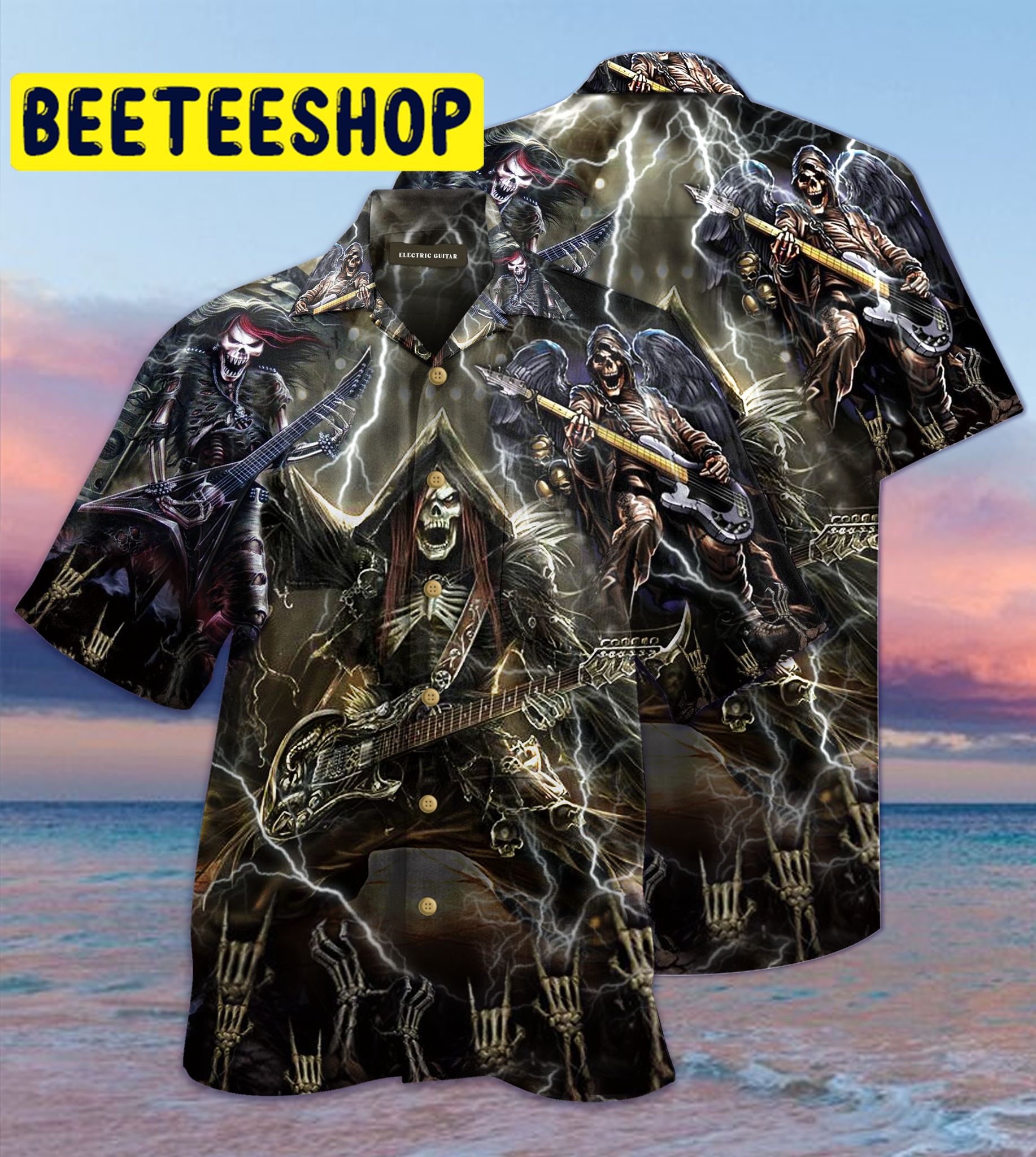 Get High With Music Hawaiian Shirt